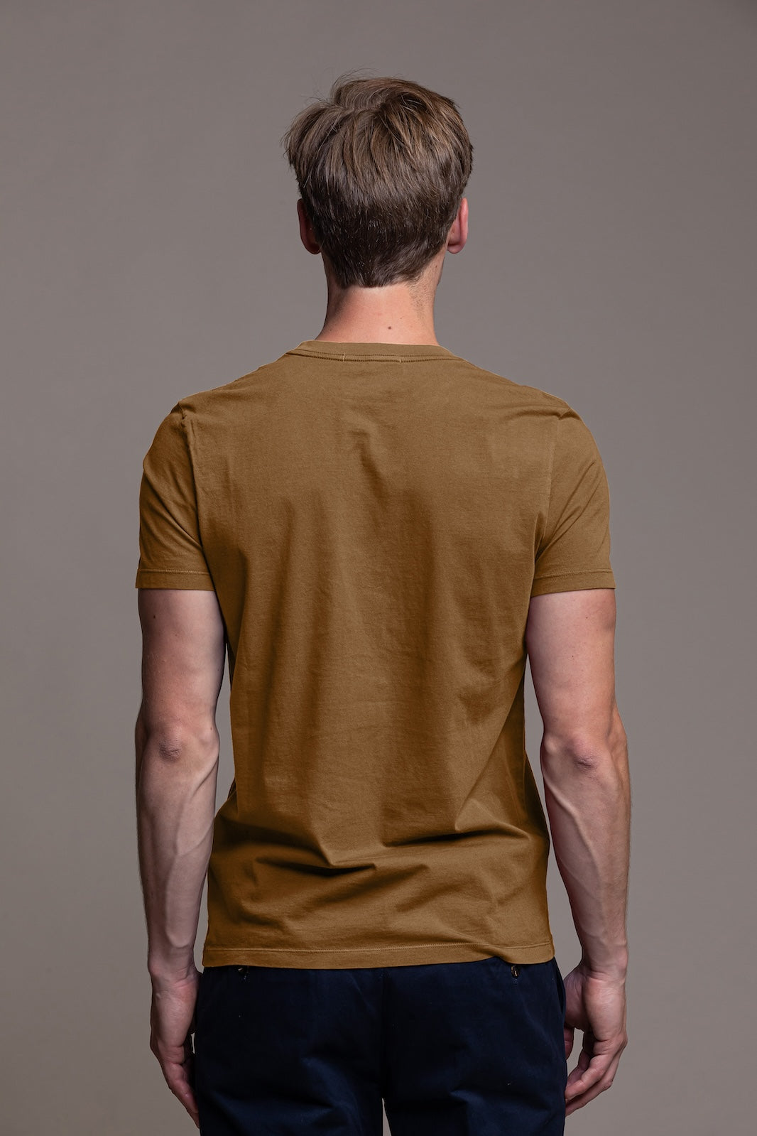 Thierry Cotton T-Shirt - Cognac