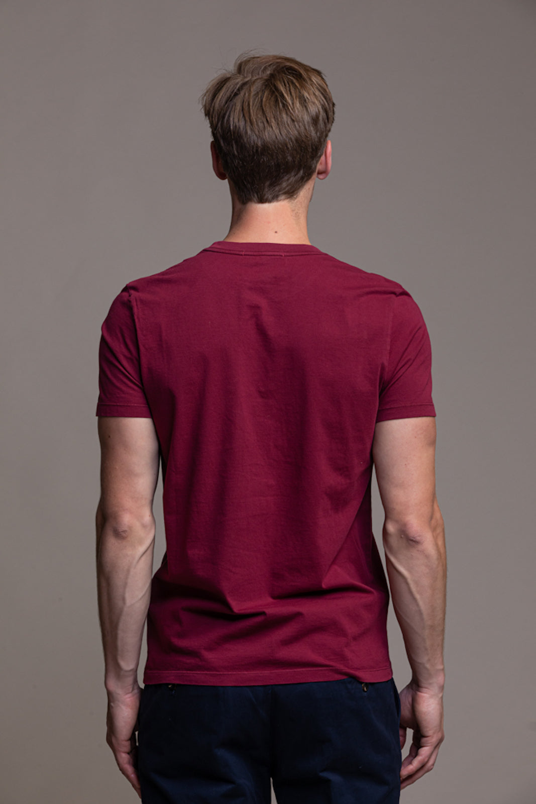 Thierry T-Shirt - Bordeaux Red