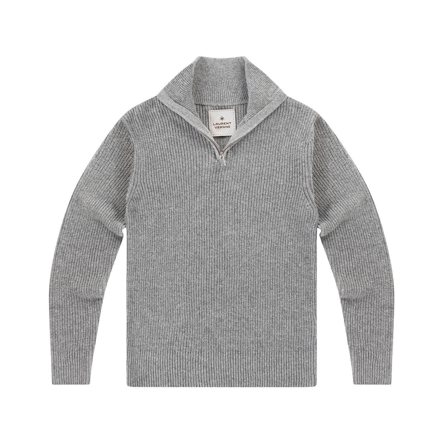 Auvergne Zipper Sweater - Grey