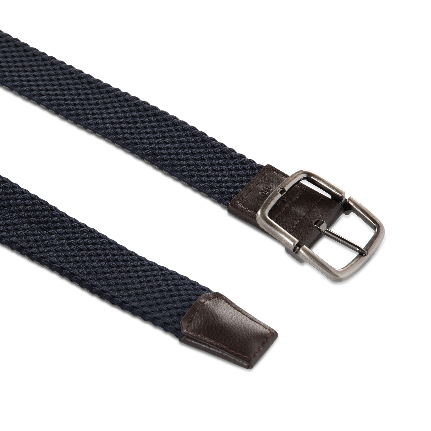 Belt woven Grey/Blue Melange