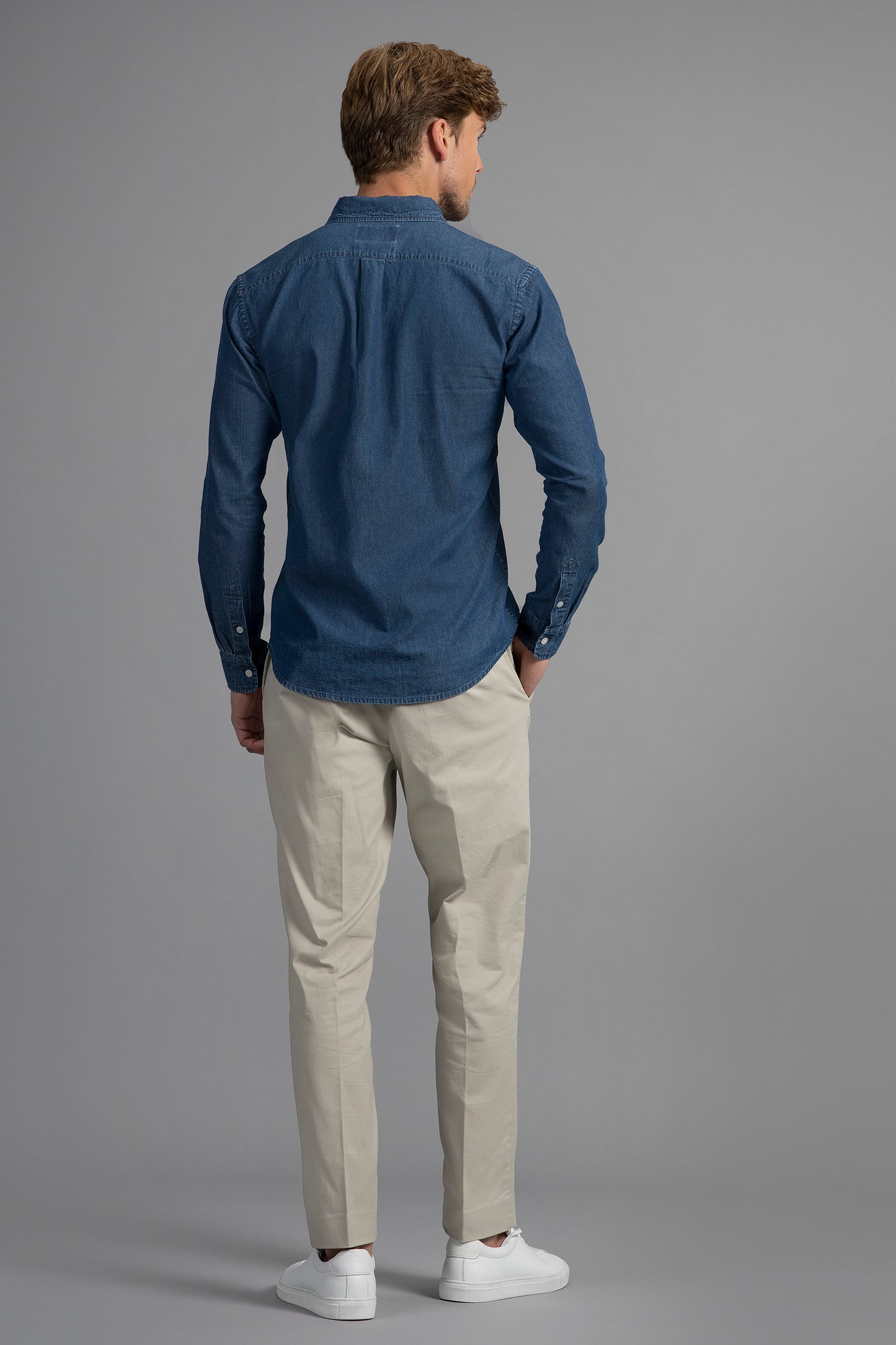 Marseille Slim Fit Denim Shirt