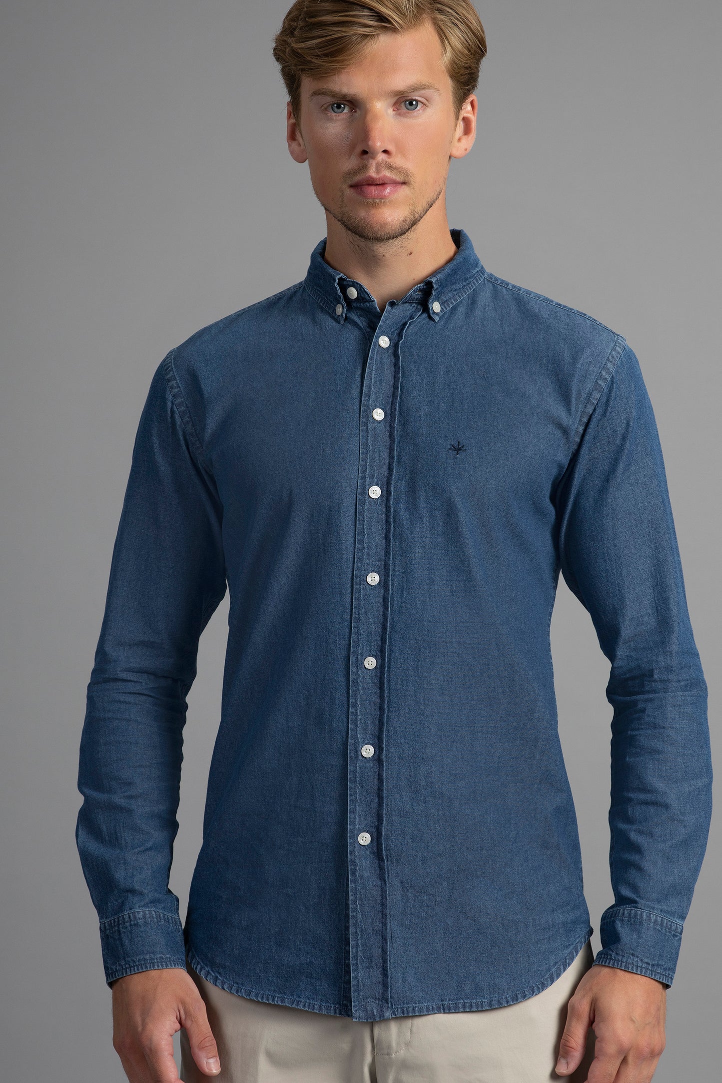 Marseille Slim Fit Denim Shirt