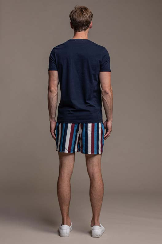 Riviera - Colored striped Swim Short